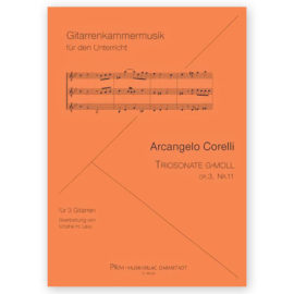 Corelli, Arcangelo. Trio Sonata g minor Op. 3, Nº 11