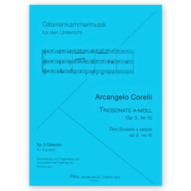Corelli, Arcangelo. Trio Sonata Op. 3, Nº 10