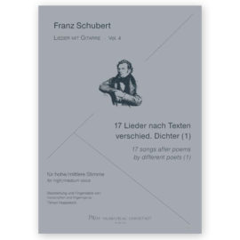 Schubert, Franz. (Vol. 4) 17 Songs by Different Poets. Arr. Hoppstock