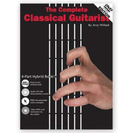 Willard, Jerry. The Complete Classical Guitarist w/CD & DVD