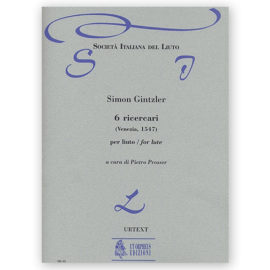 Gintzler, Simon. 6 Ricercari