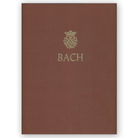 Bach, J.S. Keyboard & Lute Works, Urtext. Bärenreiter Ed.