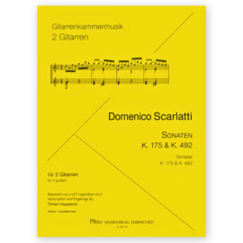Scarlatti, Domenico. 2 Sonatas K 175 & K 492. Arr. Hoppstock