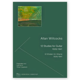 Willcocks, Allan. 12 Studies for Guitar. Arr. Hoppstock