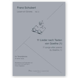 Schubert, Franz. (Vol. 2) 11 Songs by Goethe. Arr. Hoppstock
