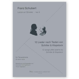 Schubert, Franz. (Vol. 6) 12 Songs Schiller & Klopstock. Hoppstock