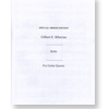 Biberian, Gilbert. Suite for Guitar Quartet.