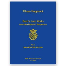 Hoppstock, Tilman. Bach's Lute Works Vol. 2 w/CD
