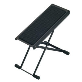 K&M Black Guitar Footrest