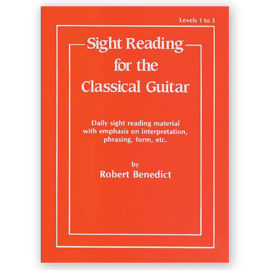 Benedict, Robert. Sight Reading for Classical Guitar Level 1-3