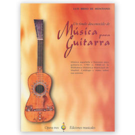 Briso de Montiano, Luis. Un Fondo Desconocido de Música para Guitarra
