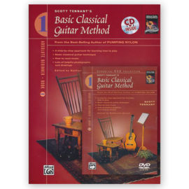 Tennant, Scott. Basic Classical Guitar Method. Book 1 w/DVD