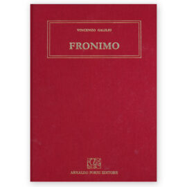 Galilei, Vincenzo. Il Fronimo (1584)