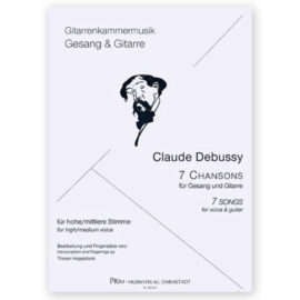 Debussy, Claude. 7 Songs. Arr. Hoppstock