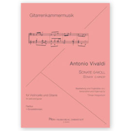 Vivaldi, Antonio. Sonata in g minor. Arr. Hoppstock