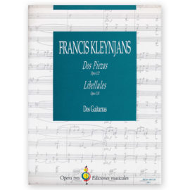 Kleynjans, Francis. Dos Piezas & Libellules