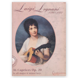 Legnani, Luigi. 36 Caprices Op. 20 w/CD. Ed. Wynberg
