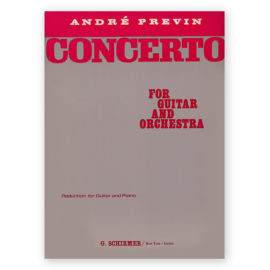 Previn, André. Concerto for Guitar and Orchestra.