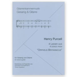 Purcell, Henry. 4 Songs from Orpheus Britannicus. Hoppstock