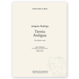 Rodrigo, Joaquín. Tiento Antiguo