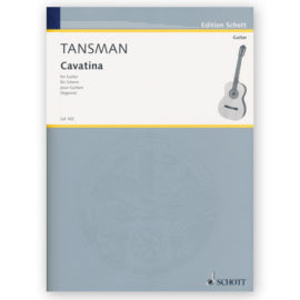 Tansman, Alexandre. Cavatina. ed. Segovia