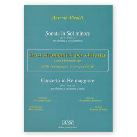 Vivaldi,  Antonio. G min. Sonata & D Maj Concerto.