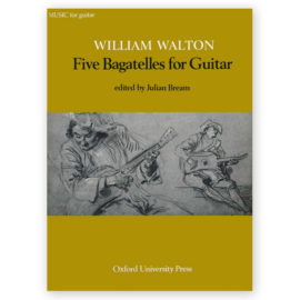 Walton, William.  Five Bagatelles for Guitar.