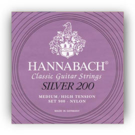 Hannabach, 900 Silver 200 Medium/High