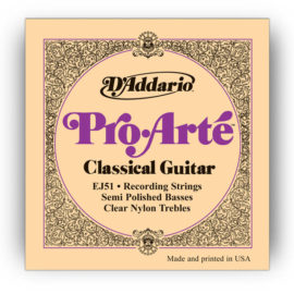 D'Addario, EJ51 Recording Semi Polished