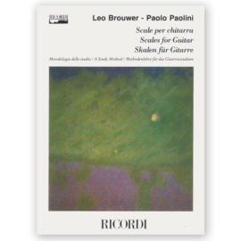Brouwer, Leo. Scales for Guitar