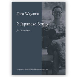 Wayama, Taro. 2 Japanese Songs. Guitar Duet (PDF)