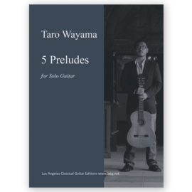 Wayama, Taro. 5 Preludes (PDF)