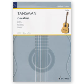 Tansman, Alexandre. Cavatine. ed. Zigante