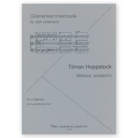 Hoppstock, Tilman.  Minimal Moments