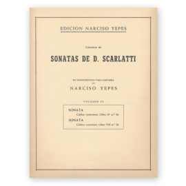 Scarlatti, Domenico. Sonatas Vol. 1. Arr. Yepes