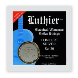 Luthier Concert Silver 30 Medium/Hard Tension with Super Carbon 101 trebles