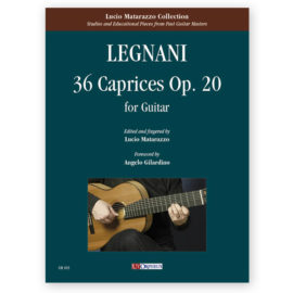 Legnani, Luigi. 36 Caprices Op. 20 for Guitar