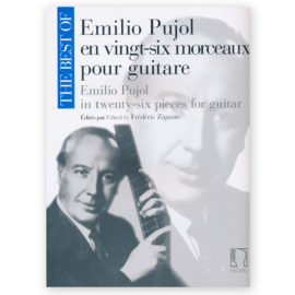 Pujol, Emilio. Twenty-Six Pieces for Guitar. Ed. Zigante