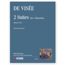 De Visée, Robert. 2 Suites for 2 Theorbos (Paris 1716)
