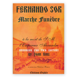 Sor, Fernando. Marche Funèbre Arranged for two Guitars