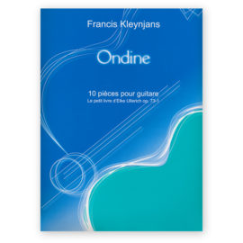 Kleynjans, Francis. Ondine Op. 73-1 (from 1 to 10)