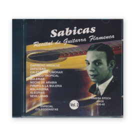 Sabicas Recital de Guitarra Flamenca CD Vol.2