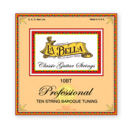 La Bella 10BT Professional 10-String Guitar Baroque & Romantic Tuning