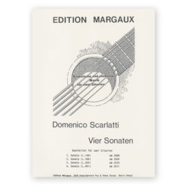 Scarlatti, Domenico. Sonata L.140 for 2 Guitars
