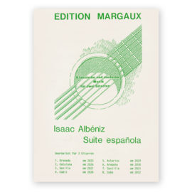 Albéniz, Isaac. "Cataluña" from Suite Española. For 2 Guitars