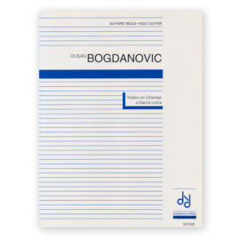 Bogdanovic, Dusan. Triptico en Omenaje a Garcia Lorca