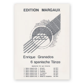 Granados, Enrique. "Andaluza" Danza Española no.5. For 2 Guitars