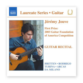 Jérémy Jouve Guitar Recital CD