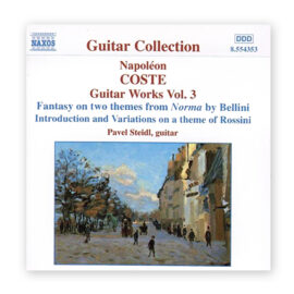 Pavel Steidl, Coste Guitar Works Vol.3 CD