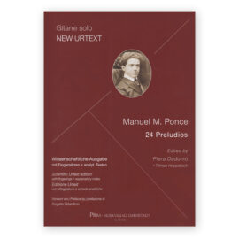 Ponce, Manuel. 24 Preludes Urtext. Ed. Dadomo / Hoppstock